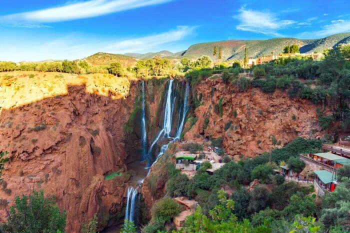 EXCURSION FROM MARRAKECH TO OUZOUD WATERFALLS WITH LOCAL GUIDES